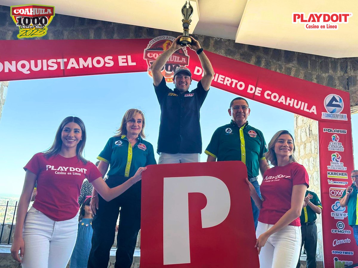 ¡𝐆𝐫𝐚𝐜𝐢𝐚𝐬 Play Do It México  𝐩𝐨𝐫 𝐫𝐞𝐜𝐨𝐫𝐫𝐞𝐫 𝐞𝐬𝐭𝐚 𝐚𝐯𝐞𝐧𝐭𝐮𝐫𝐚 𝐣𝐮𝐧𝐭𝐨 𝐧𝐨𝐬𝐨𝐭𝐫𝐨𝐬! 🔥🏆

#PatrocinadorOficial #TeamCoahuila1000 #ElMejorEquipo