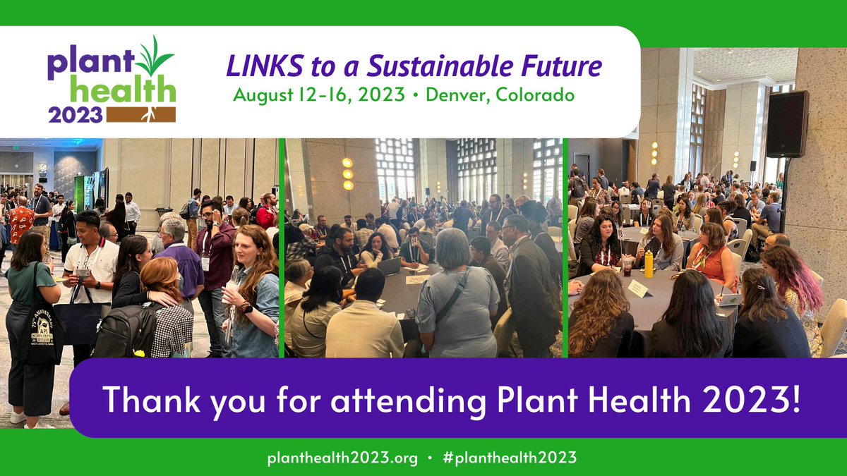 The American Phytopathological Society tweet media