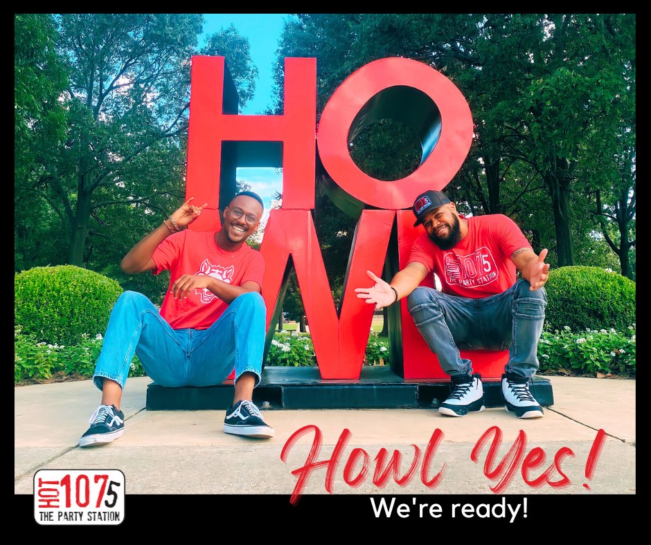 HOWL YES! We're ready! DJ Ice Tre &amp; Quinton are here to play all your PARTY hits!!! You can listen to them in the car or stream them from your devices. Here's all the details to get started. bit.ly/3OZEafW
107.5 is here to PARTY!!! Who are you bringing?