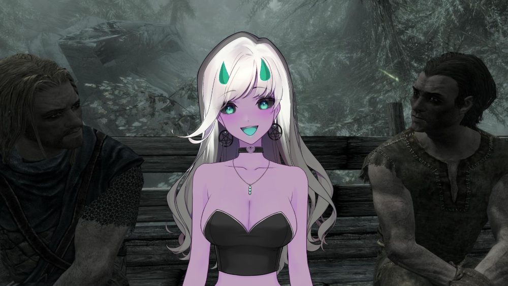 We're continuing our Skyrim (Fists Only/Permadeath) with #crowdcontrol today!

Come hang out! 💜

#vtuber #VTuberEN #Skyrim