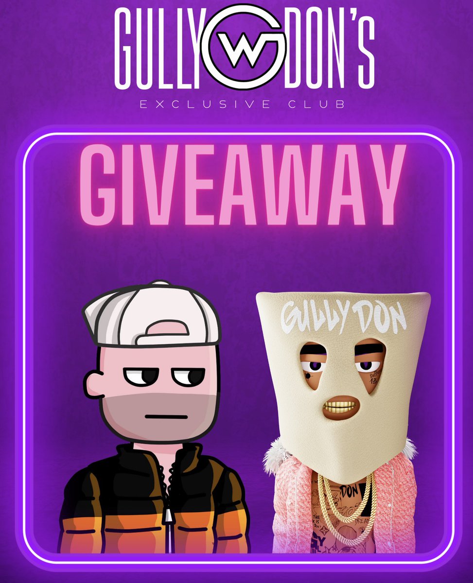 Gully Don’s Exclusive Club (@gullydonec) on Twitter photo "What’s up, Gully Don’s? 🫡🏴☠️
Today, we are offering you this <a href="/BoringNakas/">BoringNakas</a> #NFT as a #Giveaway:
🚨GDEC GIVEAWAY 🚨
1️⃣ Follow <a href="/GullyDonEC/">Gully Don’s Exclusive Club</a> and <a href="/BoringNakas/">BoringNakas</a>
2️⃣ Like and share this post
3️⃣ Tag 3 friends
Good luck, Gully Fam! 🏴☠️💯" "What’s up, Gully Don’s? 🫡🏴☠️
Today, we are offering you this <a href="/BoringNakas/">BoringNakas</a> #NFT as a #Giveaway:
🚨GDEC GIVEAWAY 🚨
1️⃣ Follow <a href="/GullyDonEC/">Gully Don’s Exclusive Club</a> and <a href="/BoringNakas/">BoringNakas</a>
2️⃣ Like and share this post
3️⃣ Tag 3 friends
Good luck, Gully Fam! 🏴☠️💯"