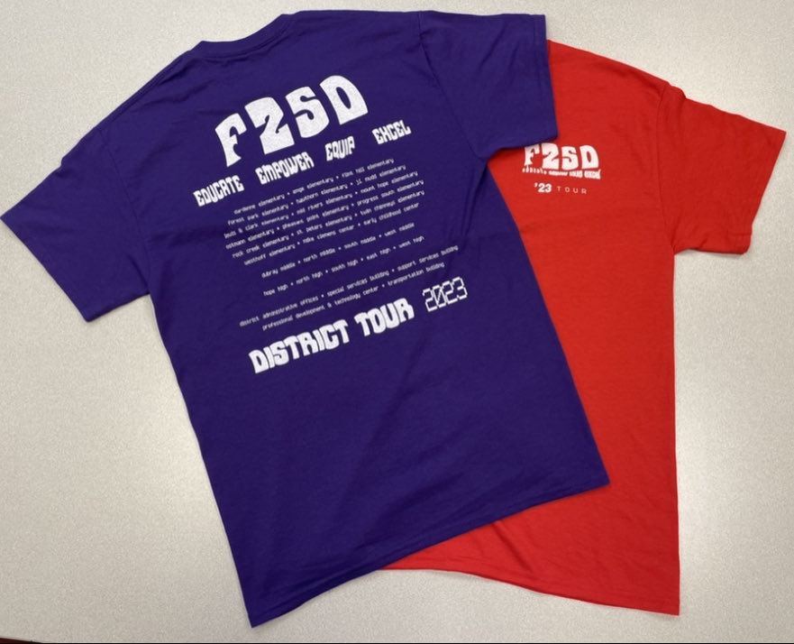 JohnDSchulte's tweet image. Shout out to Juan Wilson for designing this years “Equip to Excel District Tour” shirts for staff! They are 🔥🔥🔥🔥⁦⁦🔥🔥We saw a lot of new staff shirts representing, drop a pic of yours and send us a L and XL, 😂@x_juanwilson⁩ ⁦@OfficialFZiAm⁩  #FZEquipToExcel