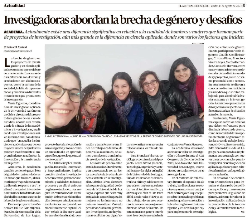 UAinvestigacion's tweet photo. "En aquellas instituciones académicas que tienen mayores índices de igualdad es también más frecuente el emprendimiento académico, la innovación y la transferencia en mujeres"

@VaniaFigueroaI, directora de @ines_uautonoma 

https://t.co/GL6UnQ9dTV https://t.co/AU40mbXQpy