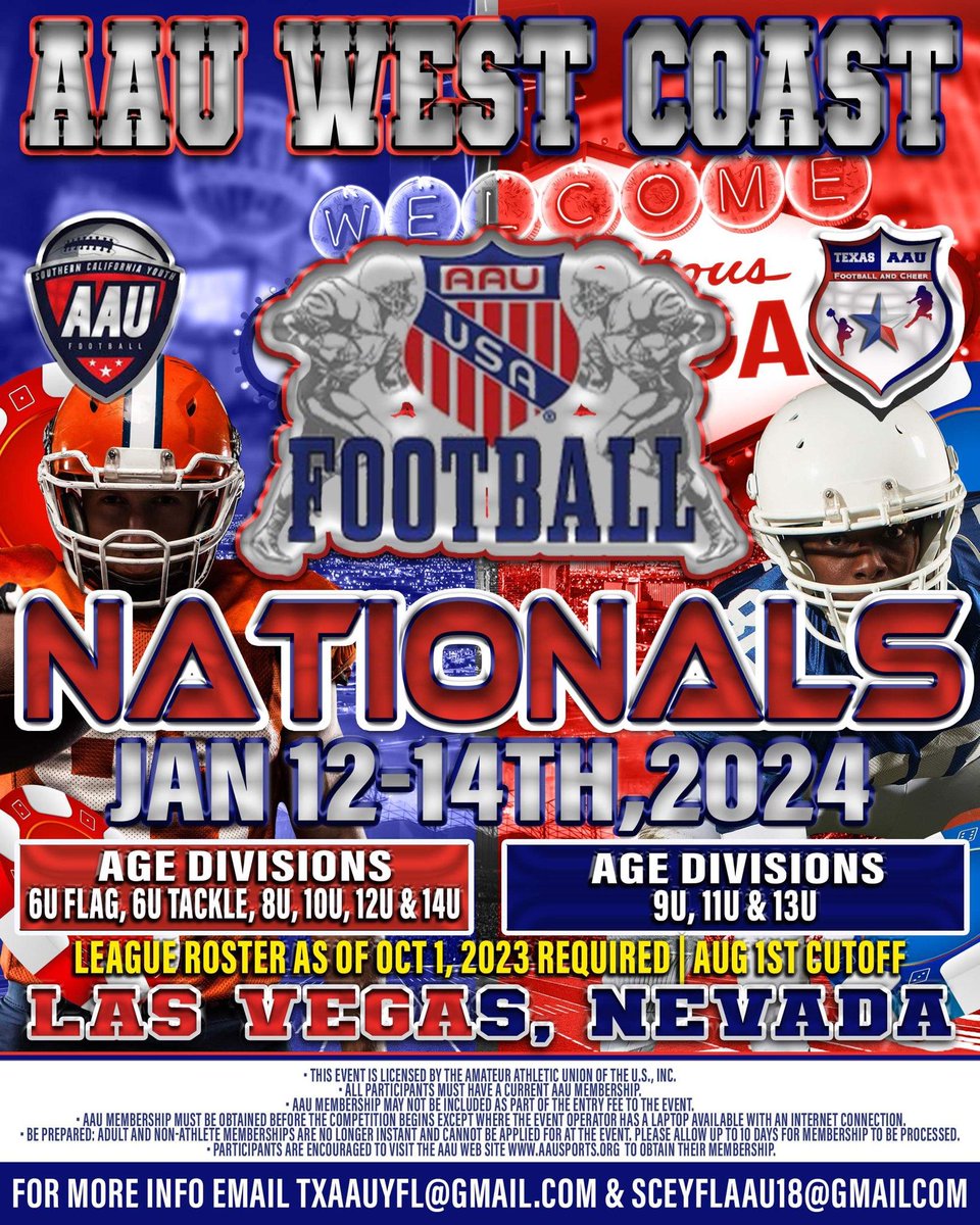AAU Football tweet media