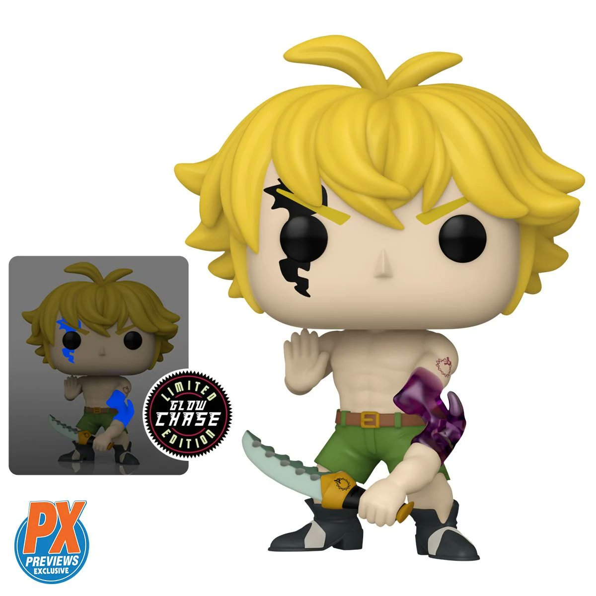  Funko Pop! Stranger Things Eddie with Guitar Blacklight Vinyl  Figure #1462 - Entertainment Earth Exclusive : Toys & Games