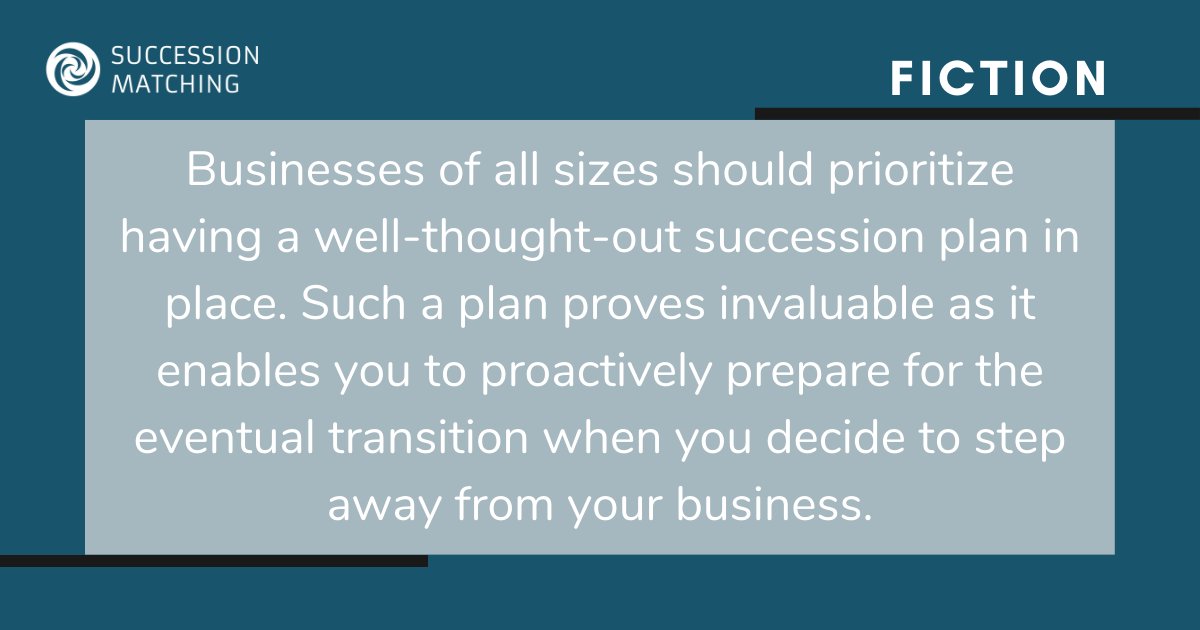 Whether retirement is close or far, a vital task for small businesses is creating a succession plan. This plan provides a roadmap for unexpected events like illness, securing stability, continuity, and future success. #sxnm #successionplanning