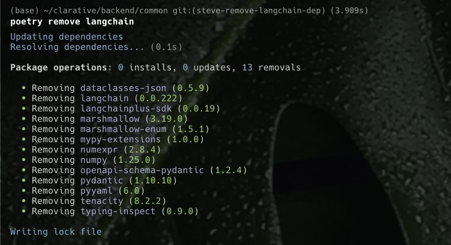 I’ve been building in the ai space for a little while now. <a href="/langchain/"></a> has some great primitives for bootstrapping a codebase, but unfortunately it’s not suited for a production app. This feels like a rite of passage