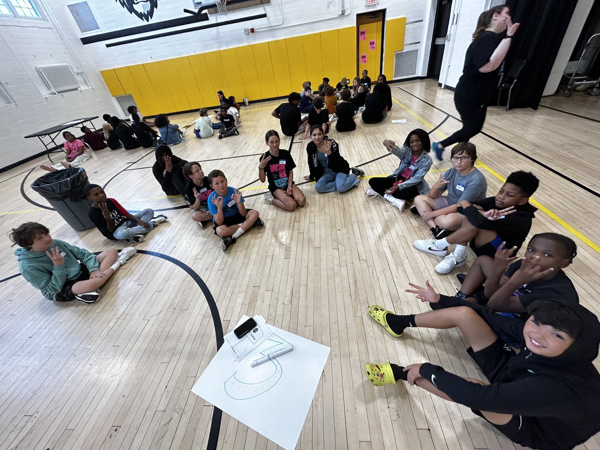 dcopelandROXMID's tweet photo. Another fun day of WEB 6th grade orientation! https://t.co/a2zdzc6VNP