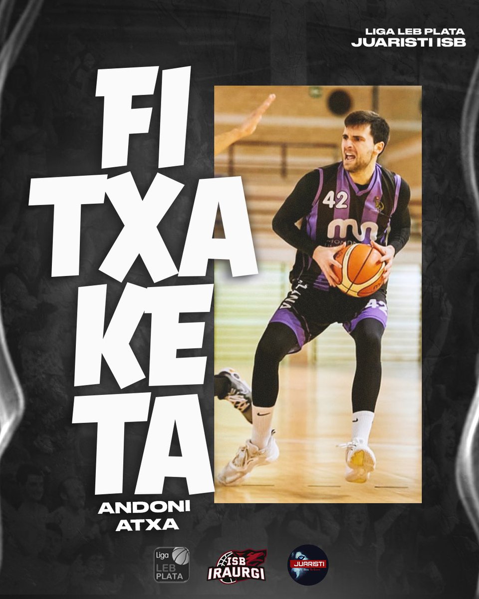 CompeticionFEB's tweet photo. 🚨 Mercado #LEBPlata: El Juaristi @iraurgisb fortalece su perímetro con la llegada de Andoni Atxa

▶️ El jugador de Arrasate será una de las piezas nuevas del equipo en su línea exterior

📝 Más información ⬇️
https://t.co/GZnpmwAMqM https://t.co/4GZs83LBg6