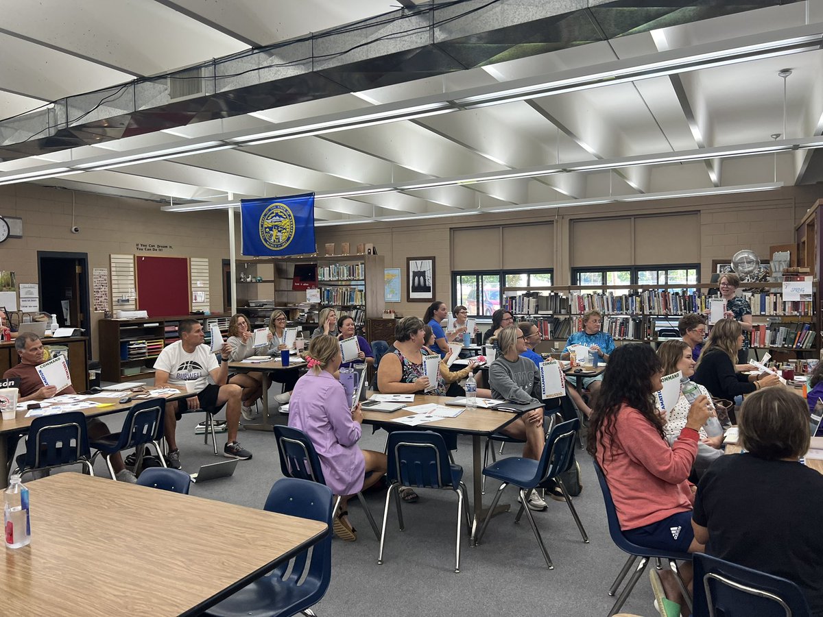 C_Kennicutt's tweet image. Theresa and I had a great morning with @BHSLonghorns today focusing on engagement strategies for all students. What a FUN and enthusiastic group of educators! @ESU_10 #esu10