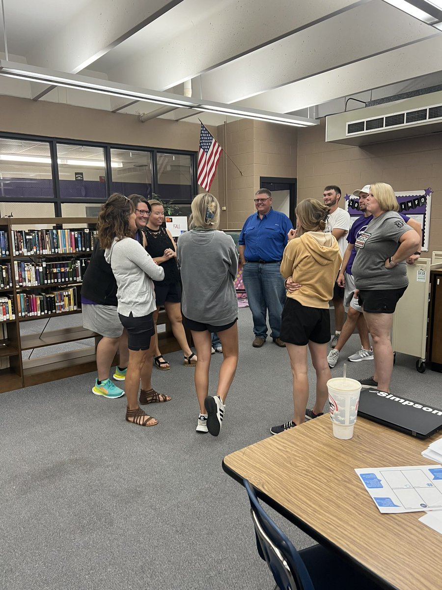 C_Kennicutt's tweet image. Theresa and I had a great morning with @BHSLonghorns today focusing on engagement strategies for all students. What a FUN and enthusiastic group of educators! @ESU_10 #esu10