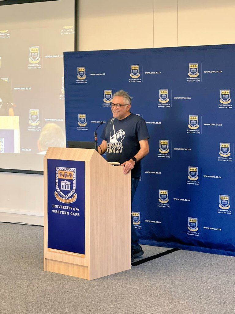 PUGResearch's tweet photo. 🚀 Exciting Day 1 at #UniversityAsSitesOfActivismAndProtectionSymposium Powerful presentations from our guest speakers, engaging discussions, powerful documentaries and amazing performance by the UWC Gender Equity Unit.  #ActivismProtectionSymposium #USP2023 https://t.co/HNj2BjmXlt