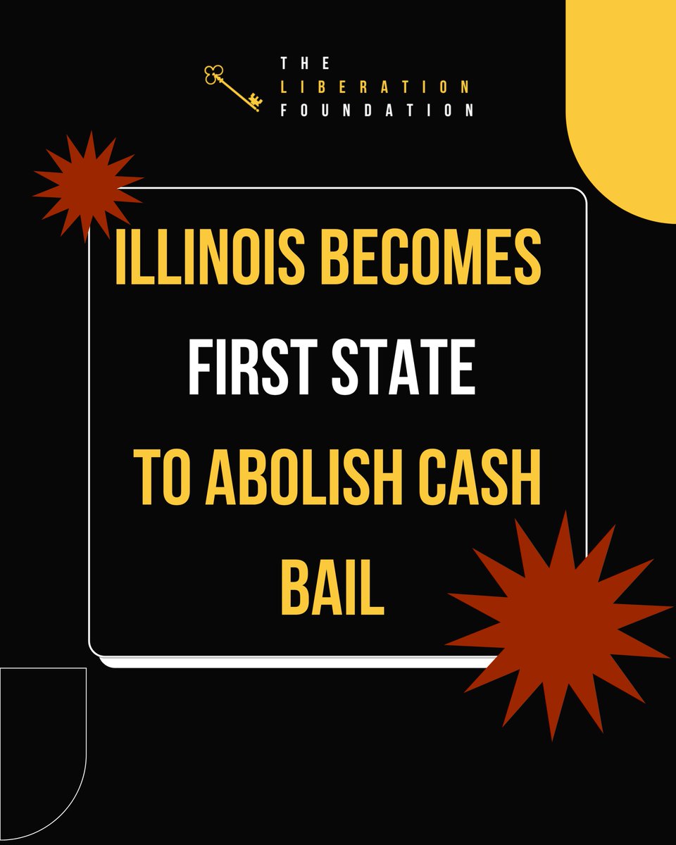 If you haven't heard, last month Illinois became the 1st U.S. state to end cash bail‼️

If Illinois can abolish cash bail, so can PA. It's time to make innocent until proven guilty true for ALL defendants, not just those who can afford bail.

#endcashbail #criminaljusticereform