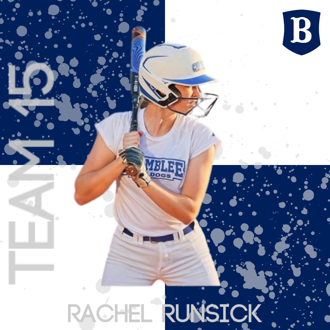 BerrySoftball's tweet photo. W^2 and R^2 go hand in hand! This Welcome Wednesday we are delighted to introduce Rachel Runsick. Rachel is joining us from Chamblee, GA and is 1 of 5 newcomers in a STEM major (Pre- Physical Therapy). Welcome to Berry! #Team15 https://t.co/PqQKYAvwJv