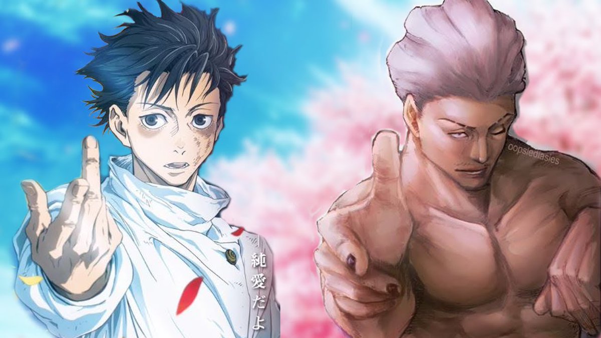 kaito_ofc's tweet photo. "Esses dois podem superar Satoru Gojo" https://t.co/AxIoVnl0xk