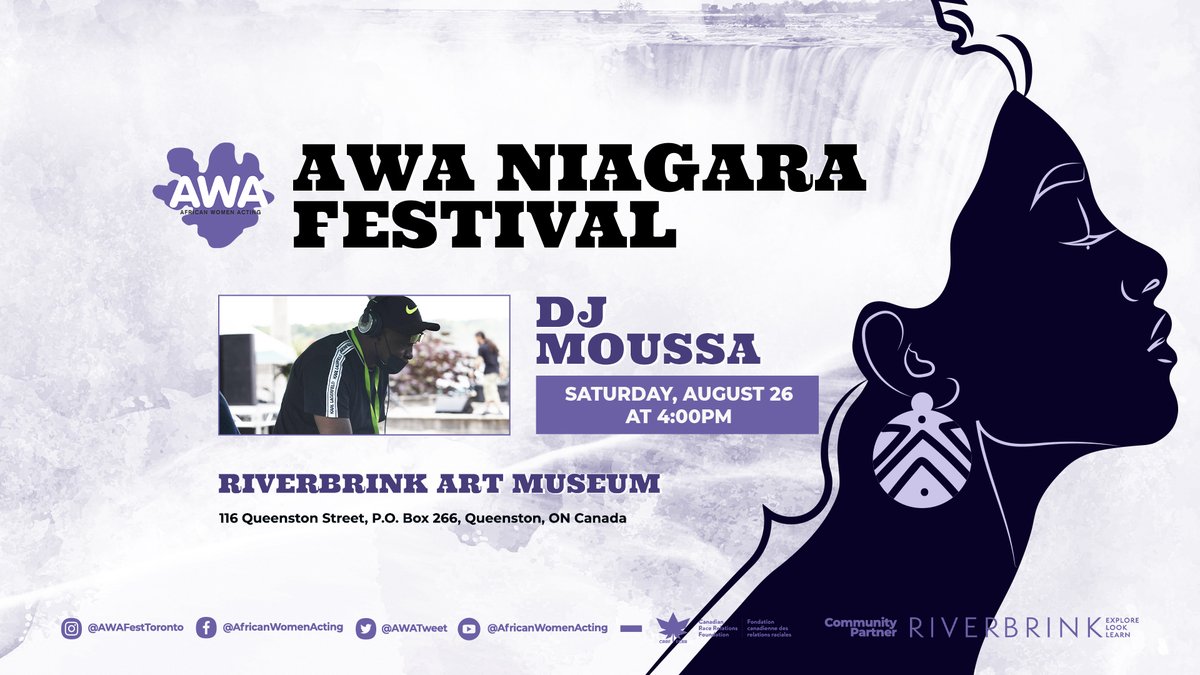 Get ready to dance to the Afrobeat rhythms with #DJMoussa on August 26th at 4 PM! 💃🕺

Join us for an exhilarating dance party where you'll move to the beats of Afrobeat, Hip Hop and more!

Get your tickets here ➡tix.to/awaeventsTW/cm…

See you there!

#awafestival