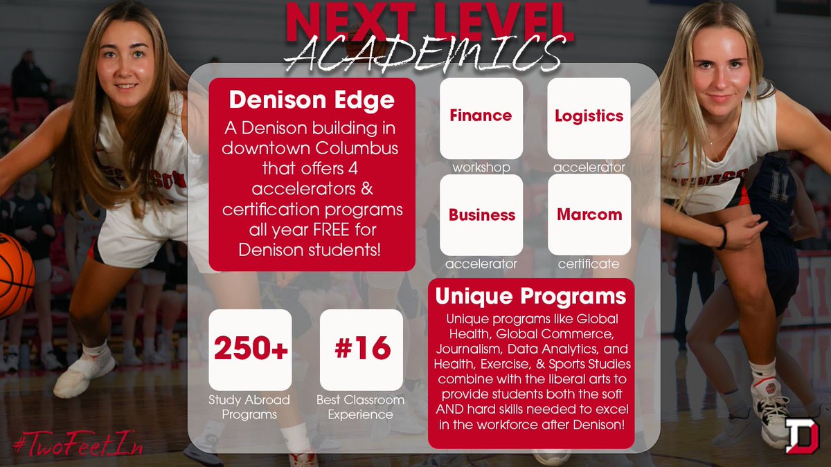 DUWBB's tweet photo. Next up in our #WhyDUWednesday series, a little insight into our NEXT LEVEL academics! 🤓📚🏀 #TwoFeetIn https://t.co/woW5xGGpJa