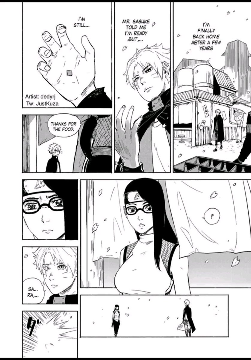 Venho de uma realidade Paralela a onde o mangá de Boruto não é desenhado por ikemoto.kkkk

#Boruto #code #sarada