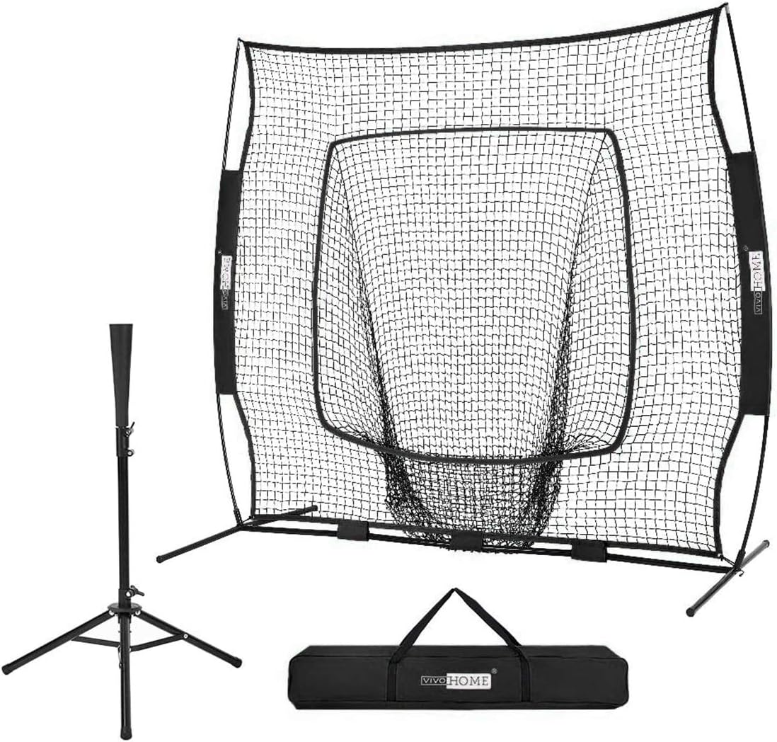 mikeyssporting's tweet image. Looking for a new practice net? This VIVOHOME 7 x 7 Feet Baseball Backstop Practice Net is study, practical, adjustable, and easy to set up and take down. Click the link below to purchase!

amzn.to/3saJUud

#ad #baseballpracticenet #practicenet #baseball #baseballgear