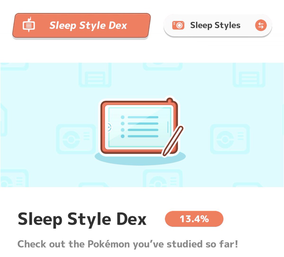 bailey_motta's tweet photo. Totally invested on #pokemonsleep  but this has to take forever? https://t.co/PD6ERZOYQv