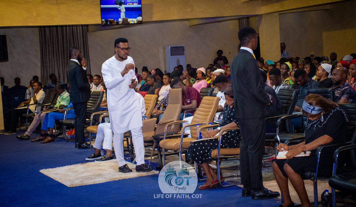 lfgacot's tweet photo. Picture Highlights | Eve of Double Blessing with Apostle Sam Obiorah
Thank you for joining us in church (and online) for the Eve of Double Blessing.
It was indeed a great time learning God's mind concerning Prayer.
We trust you've been blessed.
#cotchurch https://t.co/Ji2YTrREDD