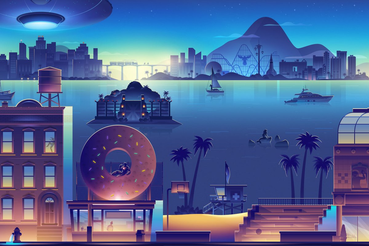 And so summer had finally come to #RokuCity where it's residents rejoiced as the warm breeze swept across their sun-kissed faces.