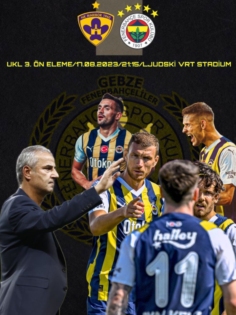 Fenerbahçe mize Maribor önünde başarılar dileriz. 💛💙