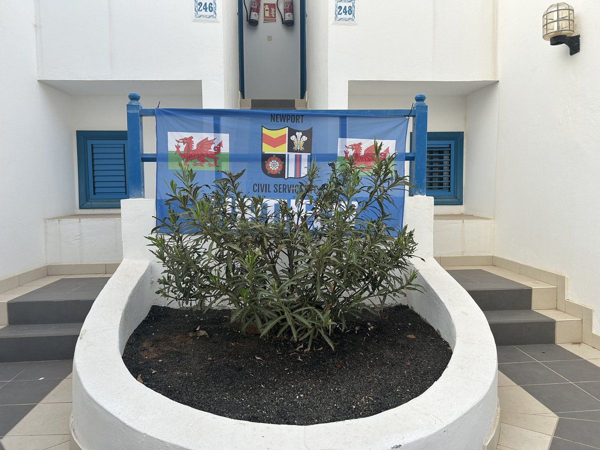 newportcivil's tweet photo. Civil flag spotted in Lanzarote. We are everywhere #UpTheCiv #CivilFamily π https://t.co/wDtjxnm8va