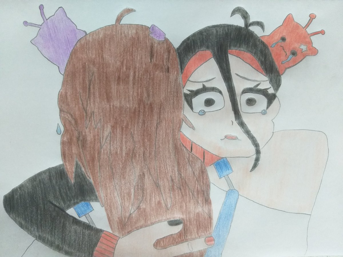 UklarVt's tweet image. 💜 Nimu Treshitaa Y Evil Nimu ❤

Intenté recrear una escena del lore que pensé el otro día, y ha salido esto jsjs, espero que guste #NimuArt ✨