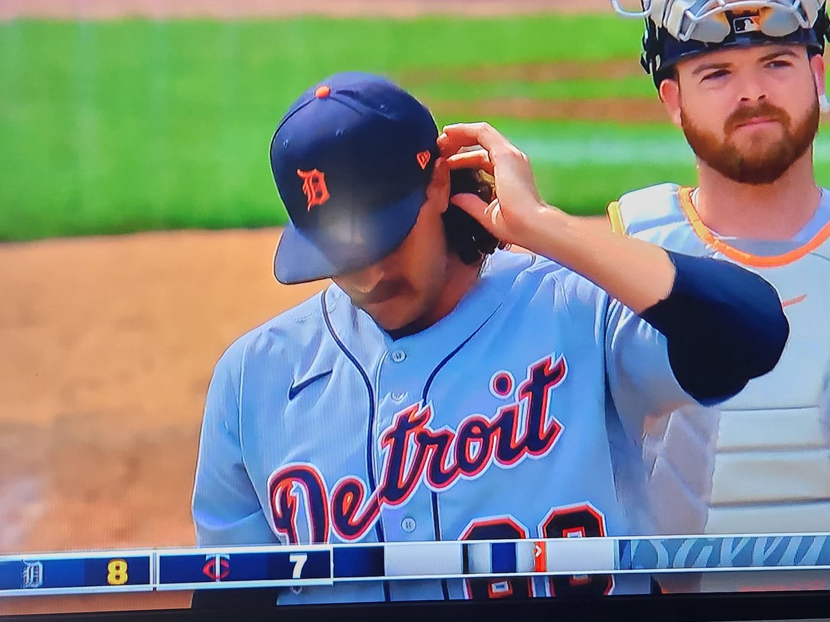 What a fantastic offensive day put on display by our Detroit Tigers today. Spencer Torkelson knocked 2 out of the yard, and Riley Greene &amp; Kerry Carpenter hit homers as well! We certainly needed all of the runs!!! Tigers 8 Twins 7. Final. 👍 #RepDetroit