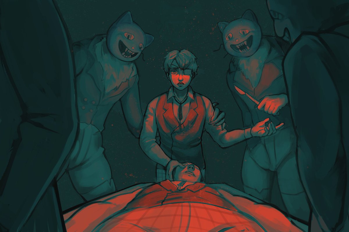 "Steady hands,steady heads"
#FearandHunger #fearandhungertermina