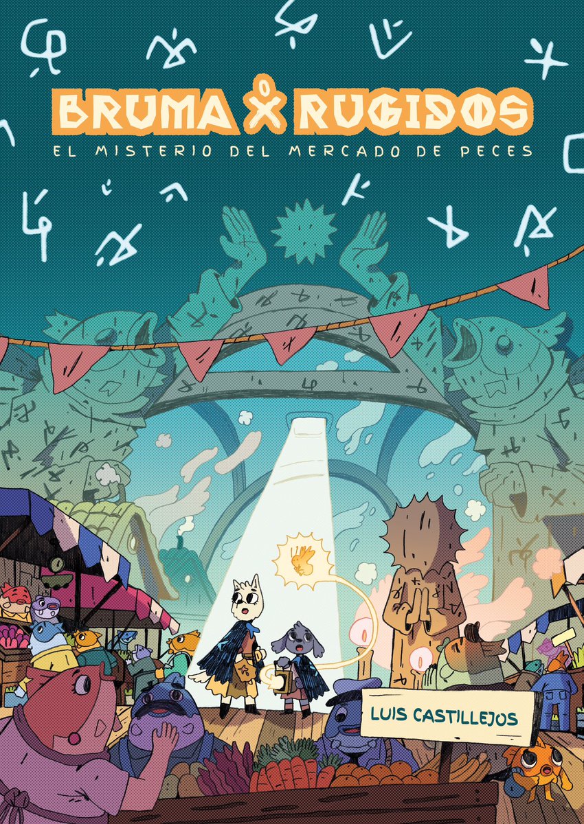 Imosh13's tweet photo. ¡Aquí está la portada de mi nuevo cómic! Bruma x Rugidos: El Misterio del Mercado de Peces.

¡Llévele, llévele! Una historia fresca, llena de humor, misterio y aventura le espera! 

1/4 https://t.co/2qgEoUOIud