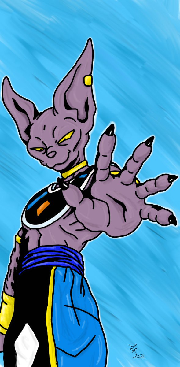 ramos4games's tweet photo. My last year digital art #berus #DragonBallZ #DragonBall #digitalart #art https://t.co/H9VwSkDGf0