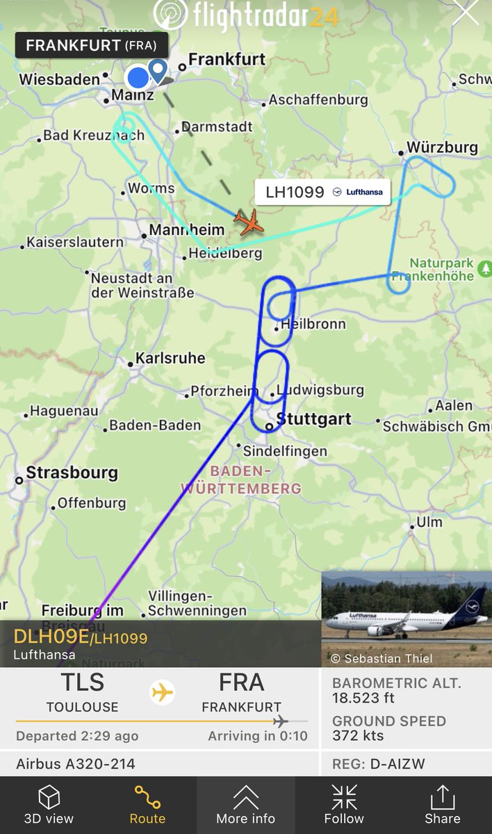 They waited long enough.. #thunderstorms #frankfurt
⁦<a href="/flightradar24/">Flightradar24</a>⁩ ⁦<a href="/Airport_FRA/">Frankfurt Airport</a>⁩