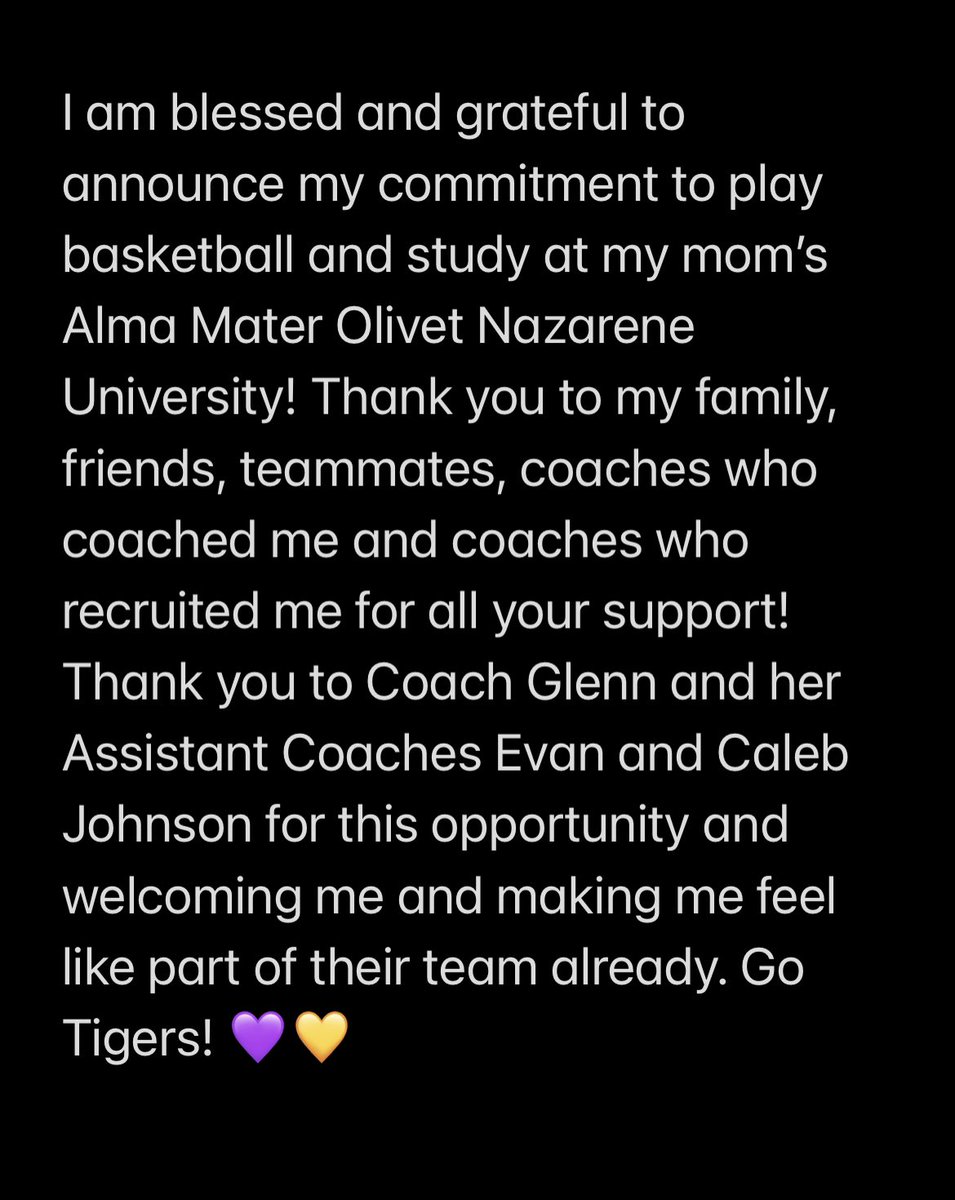 Go Tigers! 💜💛 <a href="/ONU_Tigerball/">ONU Tigerball</a> <a href="/illinoisdreambb/">Illinois Dream</a> <a href="/LWEGirlsBball/">LWE Girls Basketball</a>
