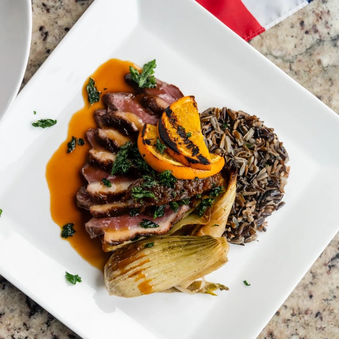 What's your favorite French-inspired dish? From Duck Breast to Shrimp Beignets, we have something for everyone! Share your go-to in the comments below. #BastilleBrasserie #FrenchCuisine #AlexandriaEats