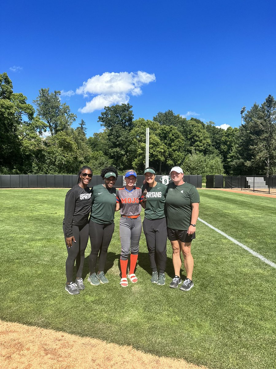 Ava Golightly~2025 (@avagolightly1) on Twitter photo Thank you <a href="/MSU_Softball/">Michigan State Softball</a> for putting on a great camp this past weekend! I loved checking out the campus and learning from the coaches and players! <a href="/MojoThorington/">Tennessee Mojo Thorington</a> <a href="/ShoMcDonald/">Sharonda McDonald</a> <a href="/CoachDStenger/">Danielle Stenger</a> <a href="/WellsBethaney22/">Bethaney Wells</a> @destiniengland1 Thank you <a href="/MSU_Softball/">Michigan State Softball</a> for putting on a great camp this past weekend! I loved checking out the campus and learning from the coaches and players! <a href="/MojoThorington/">Tennessee Mojo Thorington</a> <a href="/ShoMcDonald/">Sharonda McDonald</a> <a href="/CoachDStenger/">Danielle Stenger</a> <a href="/WellsBethaney22/">Bethaney Wells</a> @destiniengland1