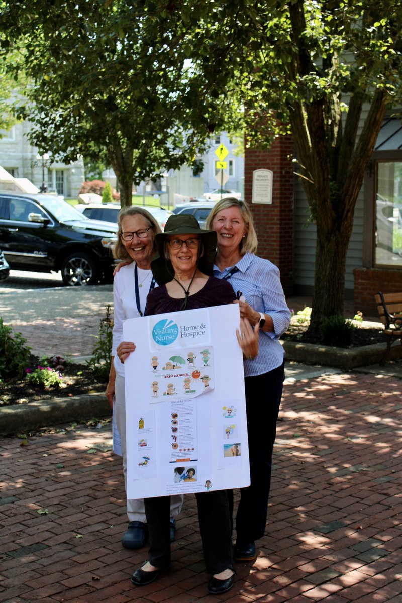 SchochetCompany's tweet photo. Visiting Nurse Home &amp; Hospice recently presented a session on skin cancer awareness to the residents of Schochet's West Broadway in Newport, RI as a pro-active educational expansion of its monthly wellness clinics and blood pressure checks. https://t.co/ZI9k0TeZU8