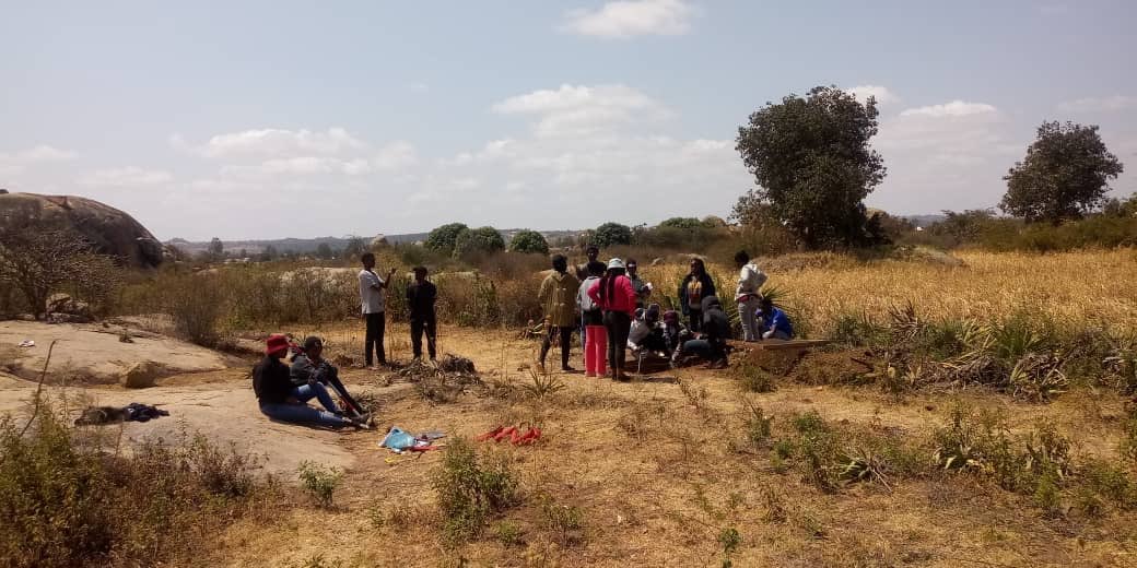 Sampling, survey and trenching in Nkungi site by <a href="/UdsmOfficial/">University of Dar es Salaam</a> students-Singida Region, Tanzania today