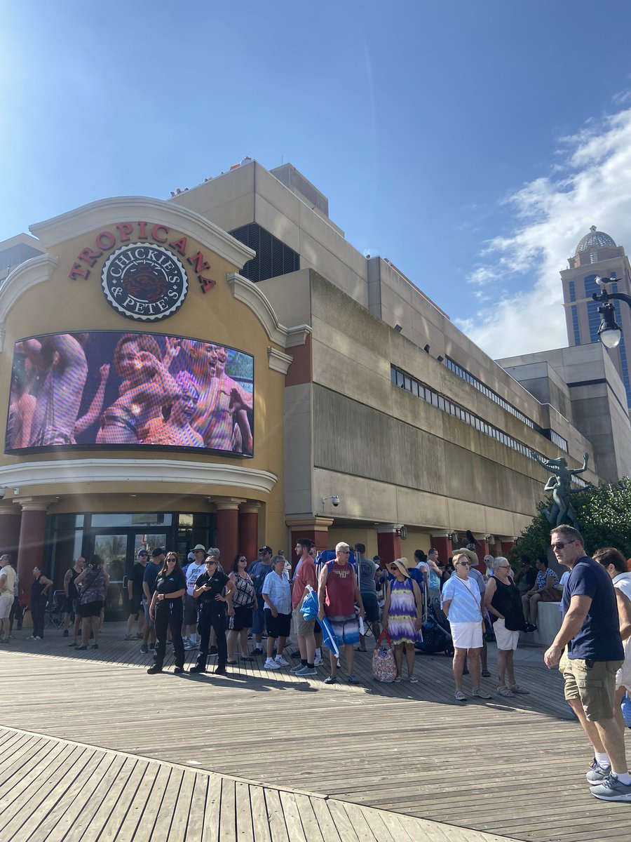 Everyone’s waiting patiently for the thunderbirds!
