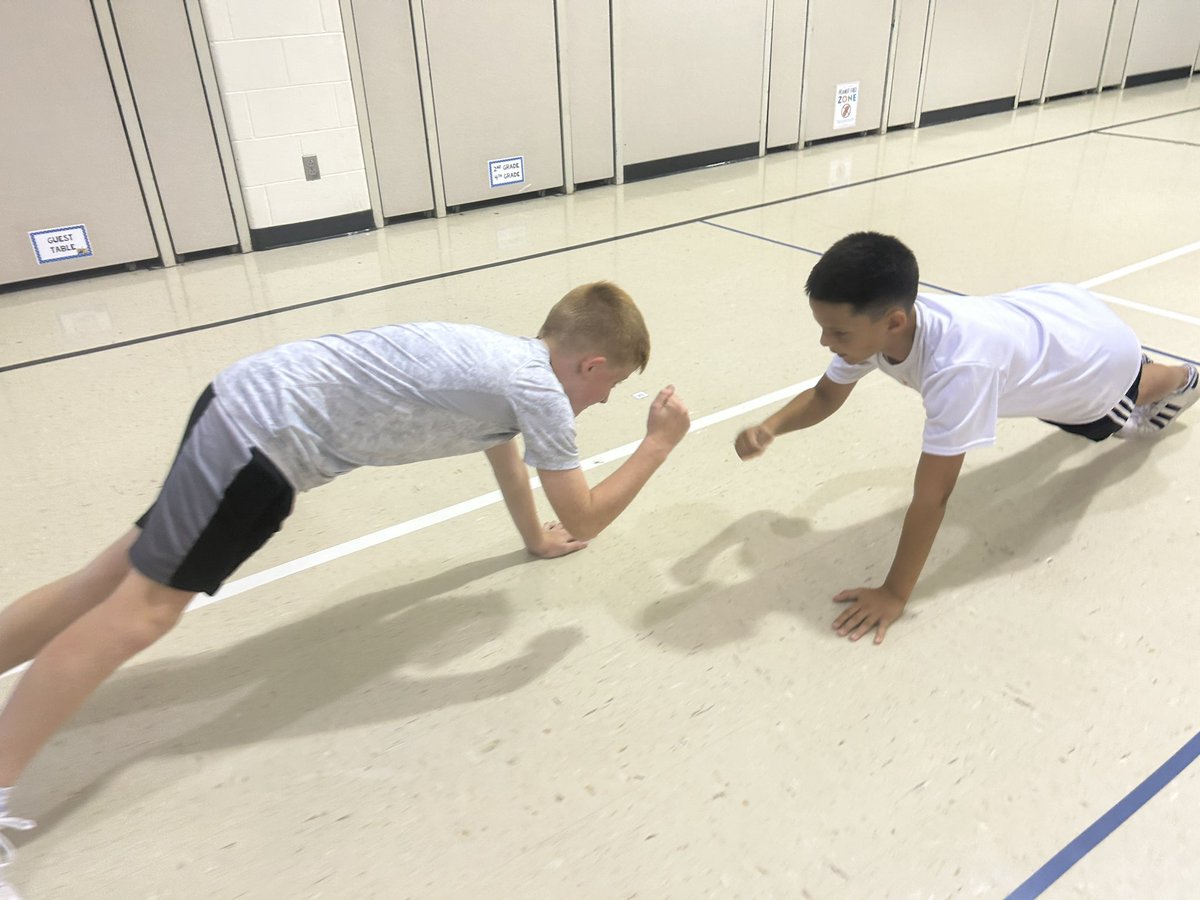 Rock, paper, scissors is a great way to build small challenges with fitness and resolve ties and decisions! <a href="/MRS_MILLER_4/">Mrs. Miller</a> <a href="/hitchcock_mps/">Hitchcock Elementary</a> <a href="/MillardPS/">Millard Public Schools</a>