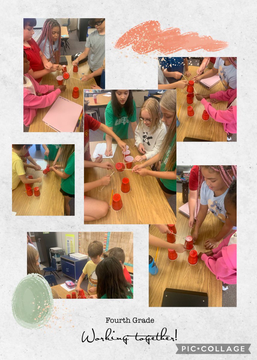 RedavidDeb's tweet image. My second grade 🎯 students researching a wonder and posting three facts in Padlet. Fourth grade collaborating as a group to complete a challenge! Love all their perseverance and how they work together through challenges! @CobbAlp @VaughanRockets #lovetothinkhere #SOARon