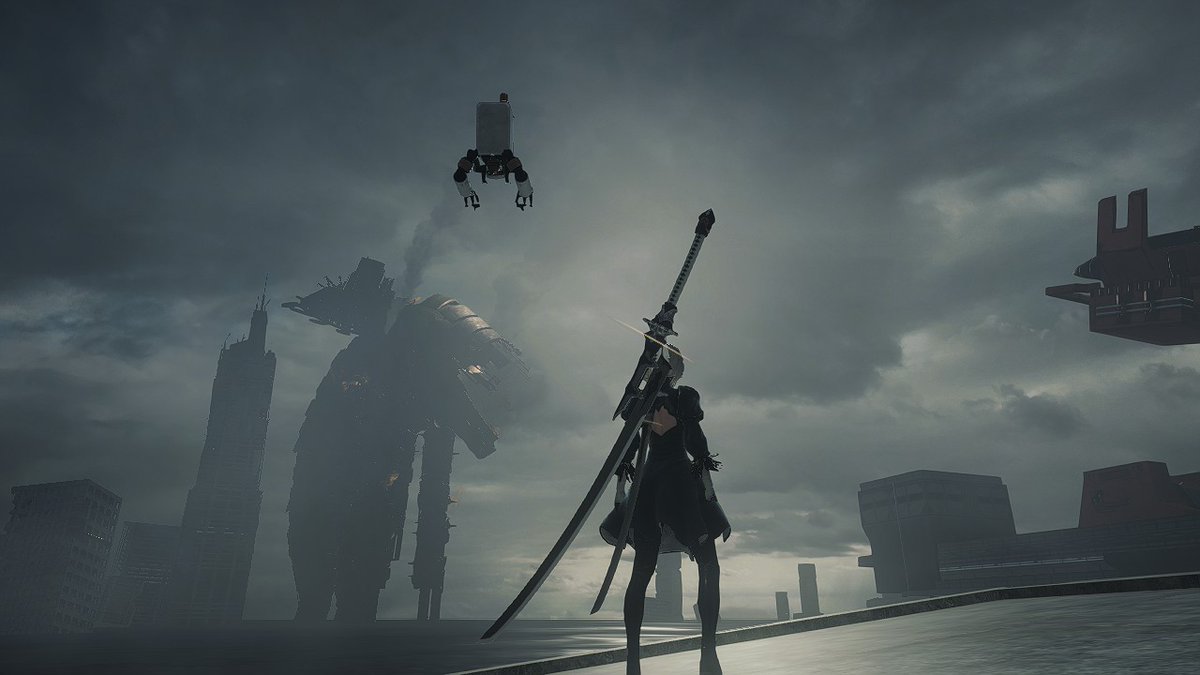 moodygamevibes's tweet image. NieR:Automata
Flooded City