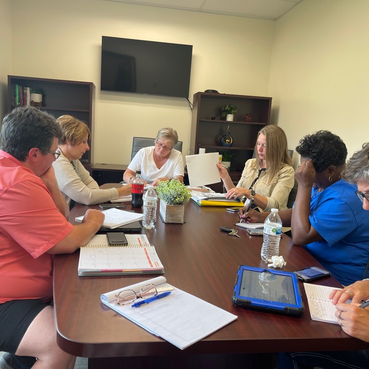 And into the evening tonight, Marion County Schools Healthy Grandfamilies team of support works together to plan grandfamilies dates for 2023-24. Keep bringing the P.O.W.E.R.!