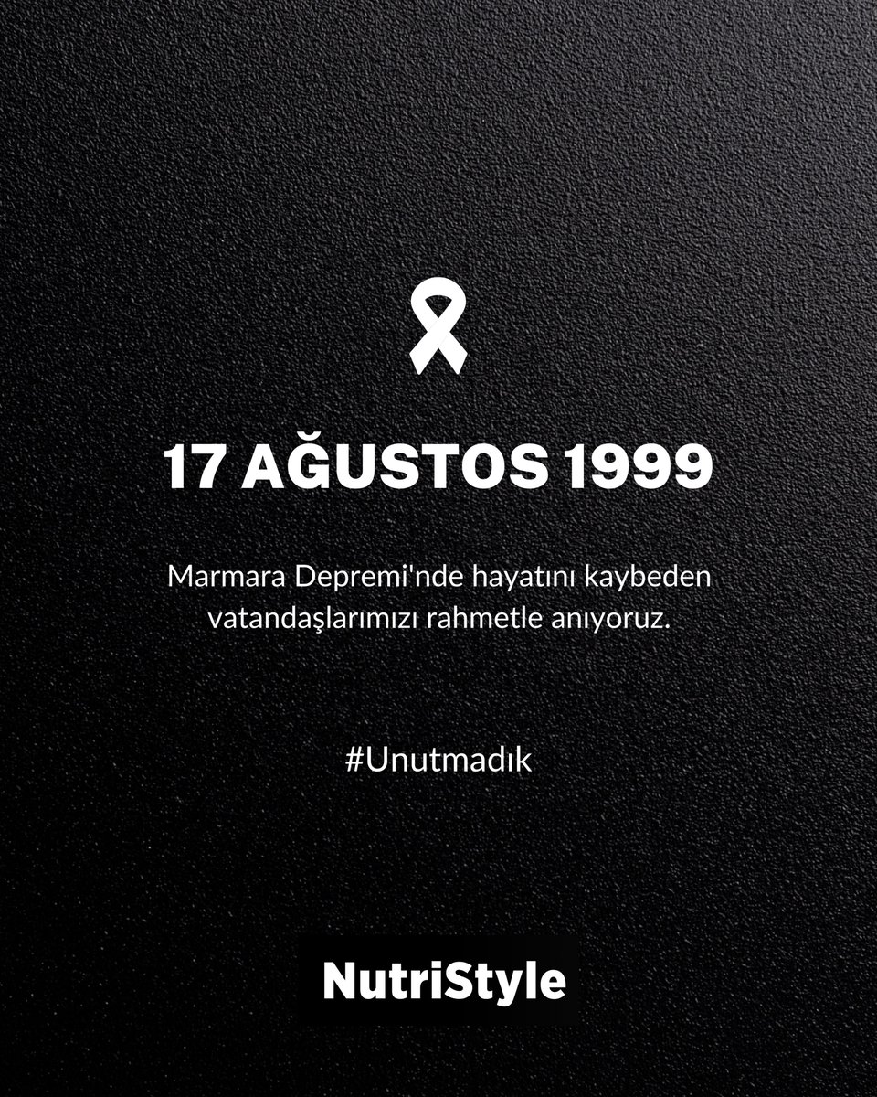 Marmara Depremi'nde hayatını kaybeden vatandaşlarımızı rahmetle anıyoruz.

#17Ağustos1999