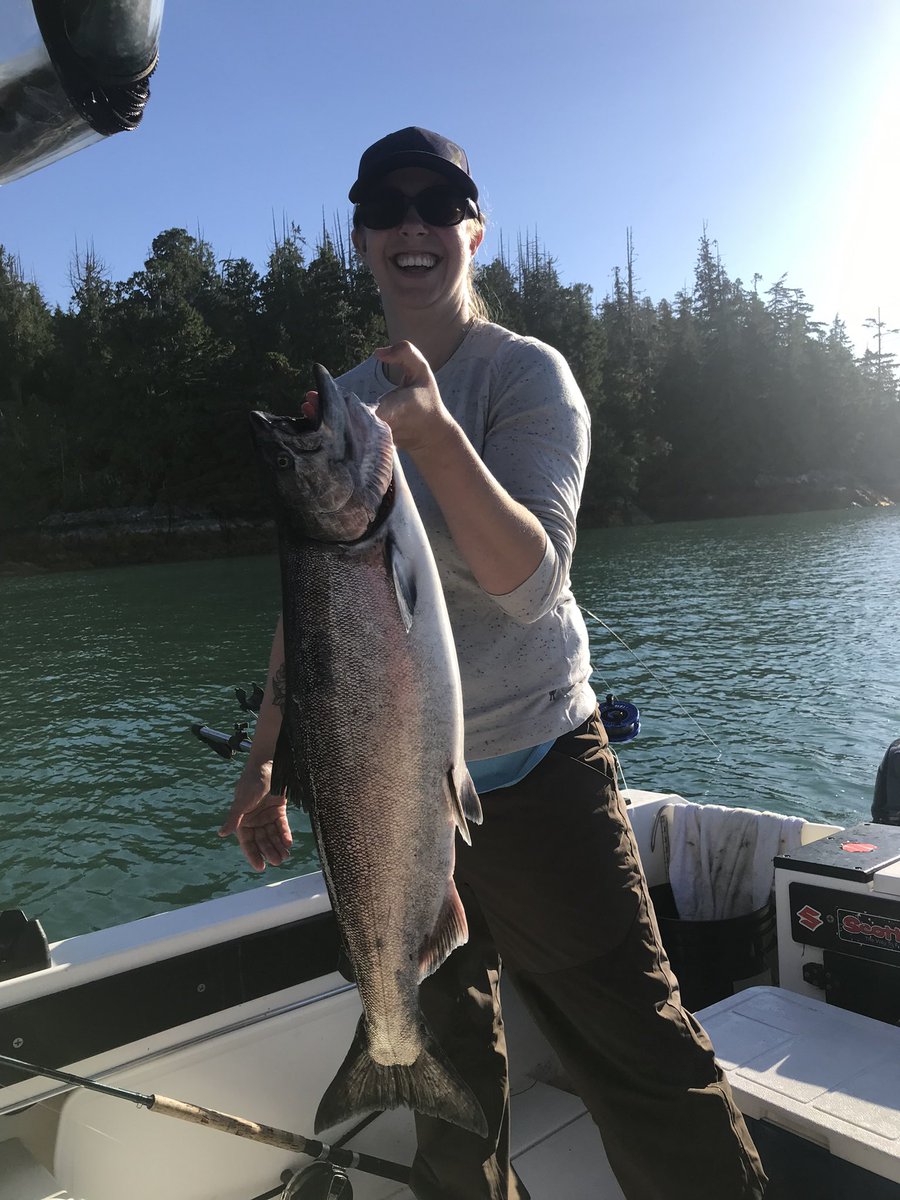 Great day salmon fishing! 🎣