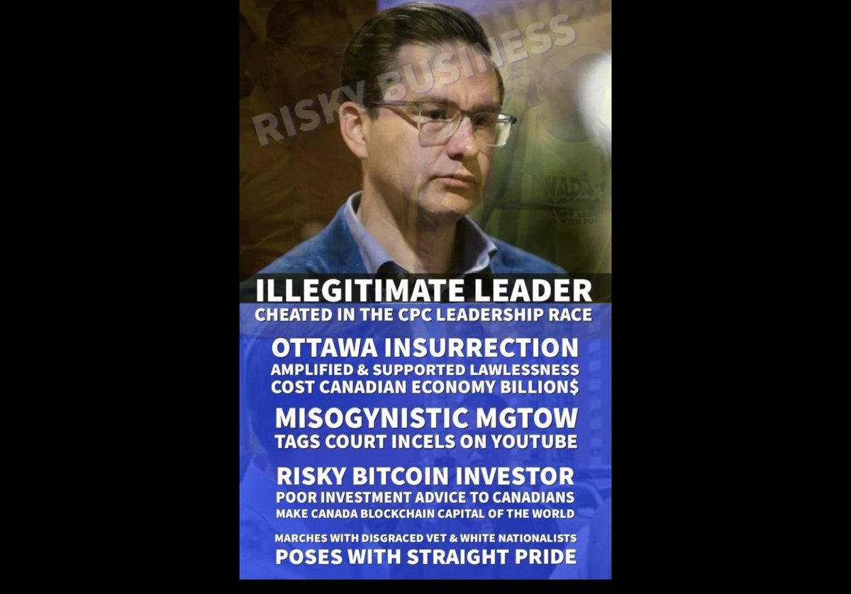 ldee1's tweet photo. @AndrewScheer #ScheerLiar
All these pet names are coming back to me now - there is reason you did not win
#NeverPoilievre
#PoilievreUnfitToLeqd
P.s. https://t.co/wsjFVX9ITh