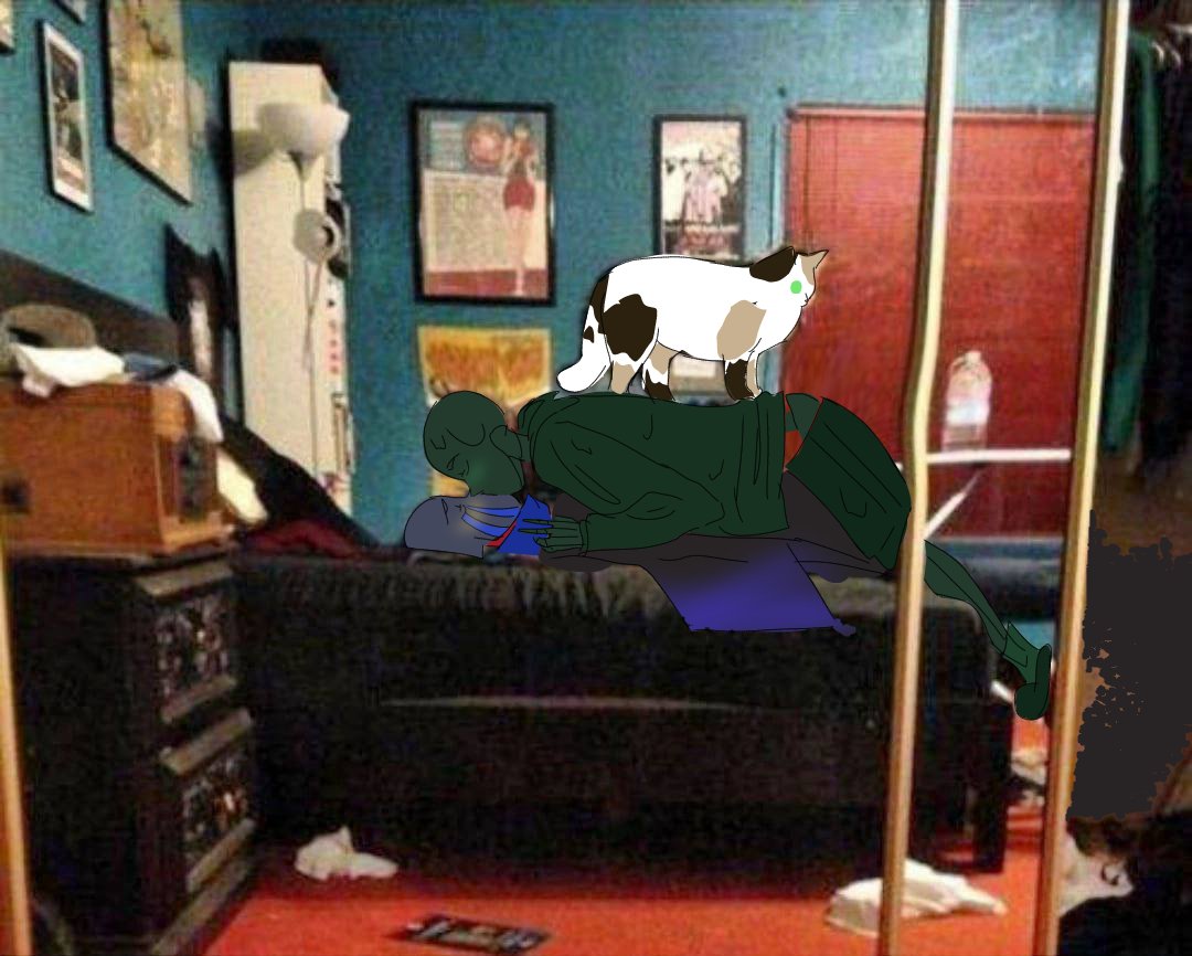 mambaloon17's tweet photo. the cat came there specifically at that moment.
#undertaleAU #underverse #nigtmaresans #dreamtale #errorsans #errortale #nighterror #errormare #nigrtmareerror #errornightmare #topnightmare #bottomerror #undertail https://t.co/ki2Z8Z0IRy