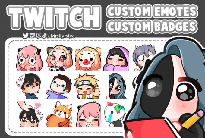 I will create custom twitch emotes or sub badges if anyone wants this type of work just hit me up!
#twitchstreamer #twitchaffiliate #twitchemotes #gamingcommunity #smallstreamer #SmallStreamersConnect
#YouTubers
<a href="/BlazedRTs/">Blazed</a> <a href="/sme/">sme</a>