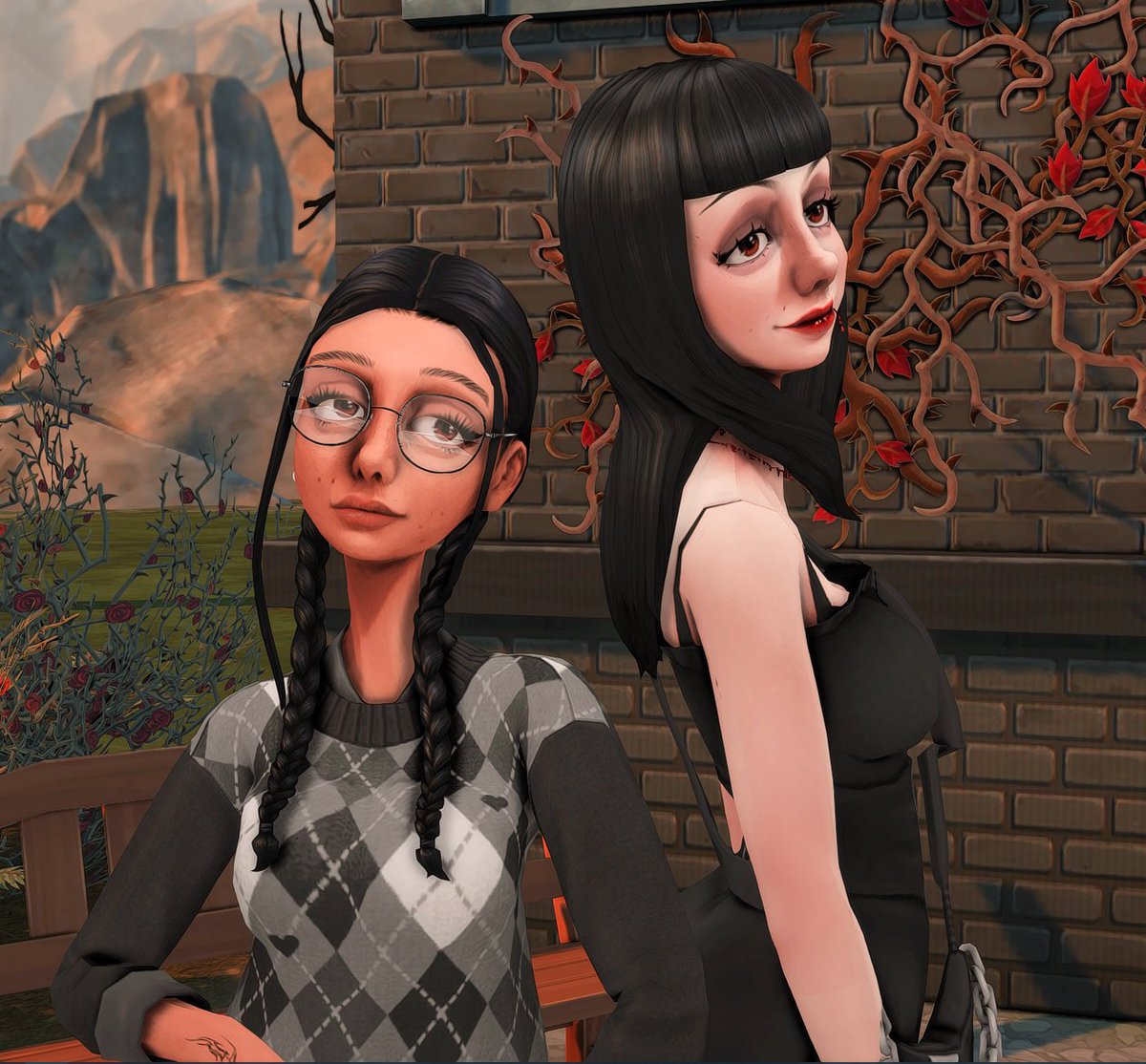 littletodds's tweet photo. Cassandra &amp; Lillith
#thesims4 https://t.co/pTEMT8U6Xg